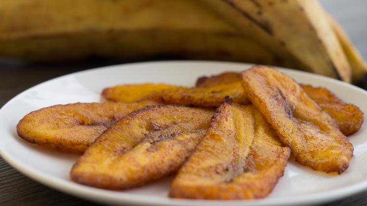 Stegte plantains 