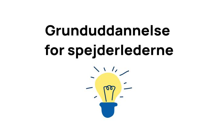 grunduddannelse for spejderlederne-billede