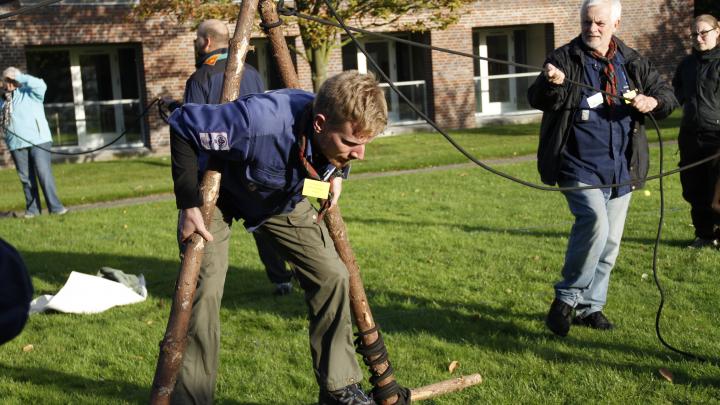 Ormegårdsgang med A-buk