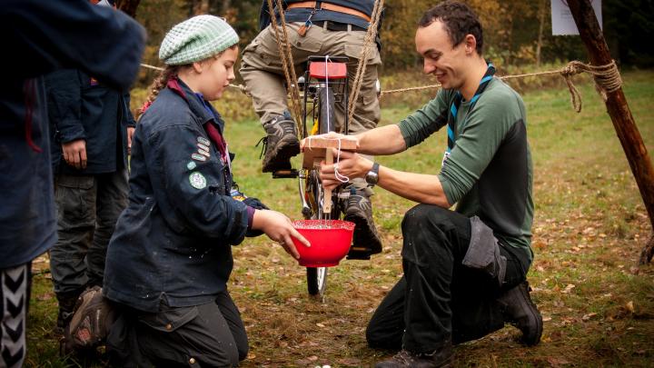 Lav en film om et projekt i er ved at realisere